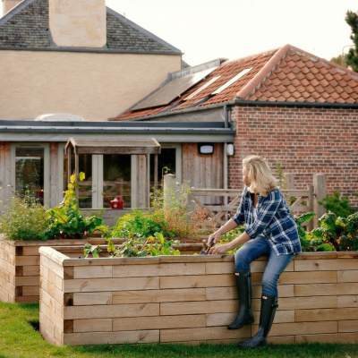 Hochbeet aus Holz / Ihr individuelles Hochbeet gestalten
