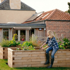 Hochbeet aus Holz / Ihr individuelles Hochbeet gestalten