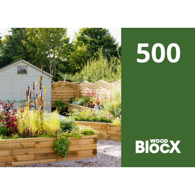 WoodBlocX Geschenkgutschein im Wert von 500 €