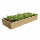Large High Raised Bed / 3.75 x 1.5 x 0.55m