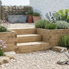 Stufenbeet - Treppe / 127,5 x 112,5 x 65 cm